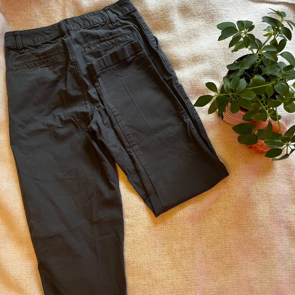 Abercrombie and Fitch Black Trouser Pants size 27/4 - Picture 4 of 5